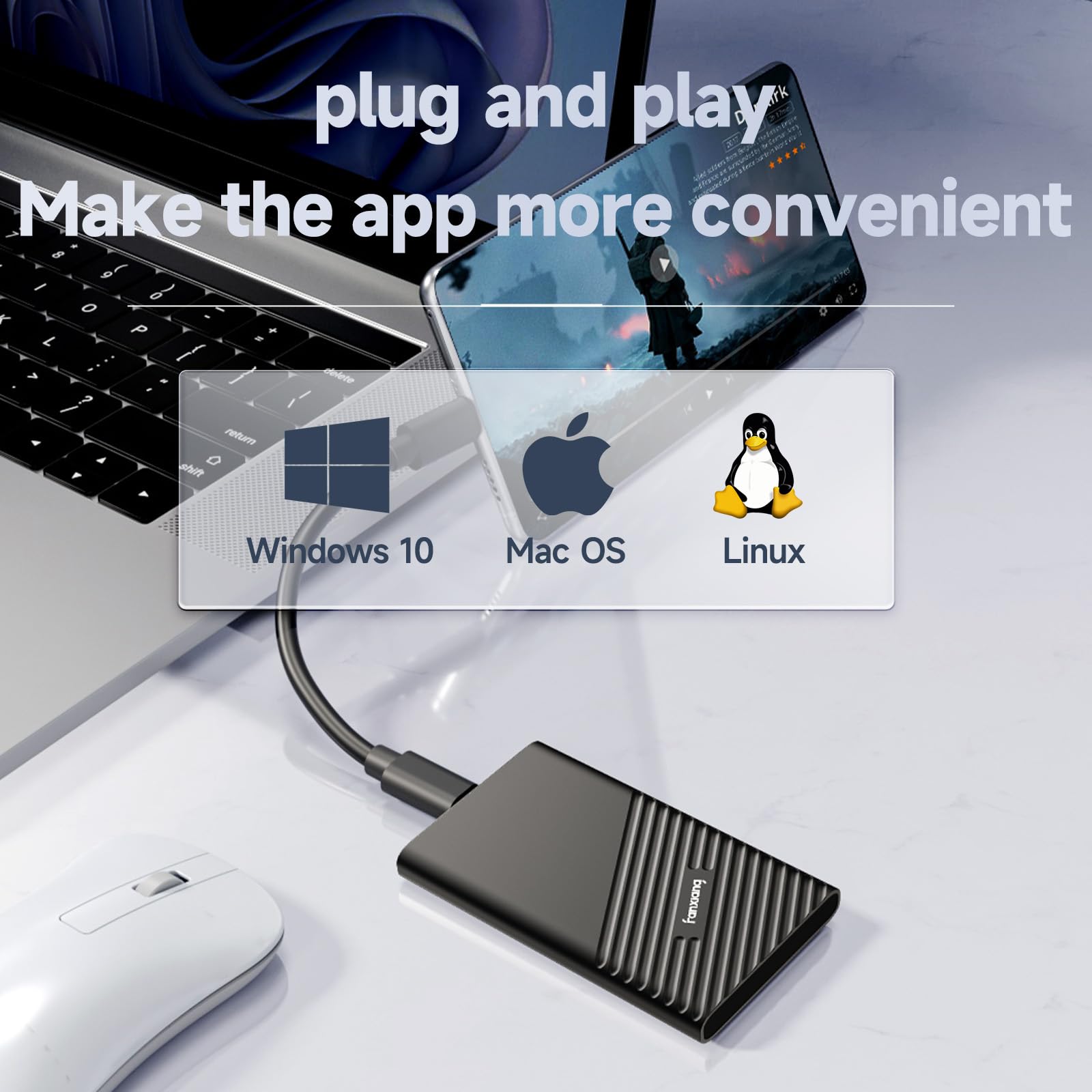 Amazon.com: fanxiang 1TB External SSD, Portable Solid State